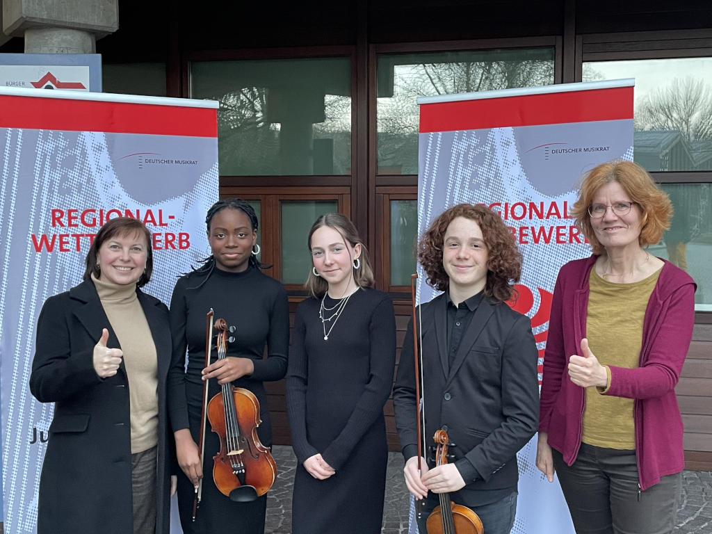 Erfolgreich beim Wettbewerb Jugend musiziert